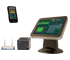 Cobra POS Server Kassensystem mit Touchdisplay, 4,3 Zoll WLAN Funk PDA MOBILE Handterminal und Bondrucker